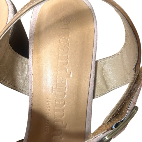 Wandapanda Women's Leather Sandals- Size 40/ 9.5 - Picture 8 of 9